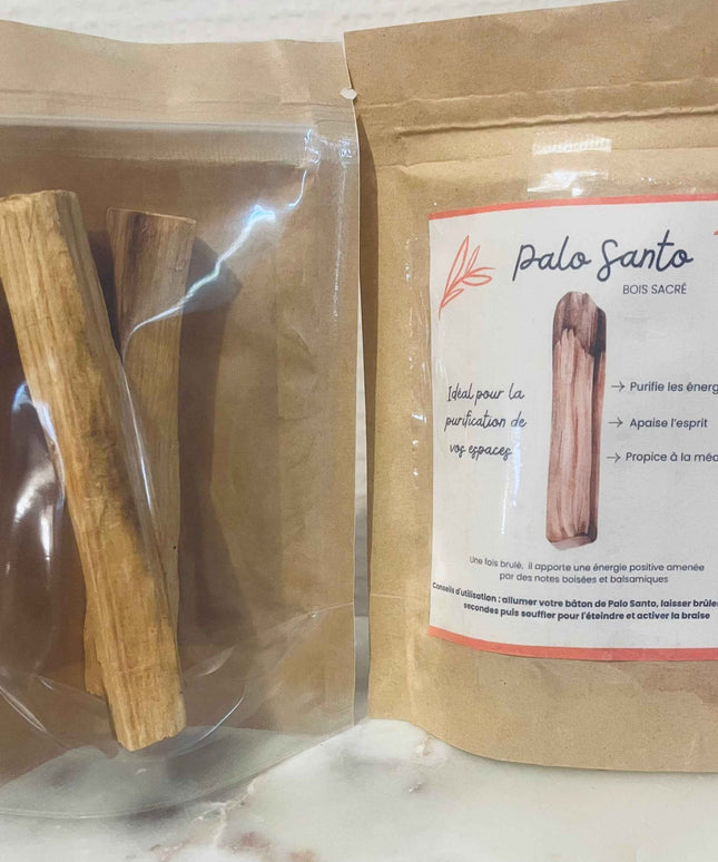 🔥 Bâton de Palo Santo 100% Naturel – Purification, Harmonie & Élévation Spirituelle