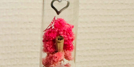 Fiole du Féminin Sacré – Pierre de lune & Quartz rose & Mantra Sacré