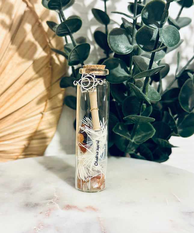 Fiole Chakra Sacré svadhisthana - Éveillez vos émotions, sexualité et créativité