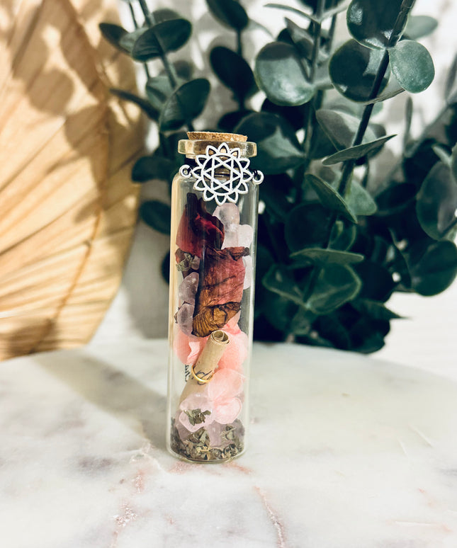 Fiole Chakra Cœur Anahata - Amour, Émotions et Paix Intérieure