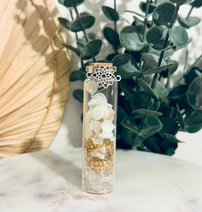 Fiole Chakra Coronal Sahasrara - Symbole de la connaissance et de la spiritualité