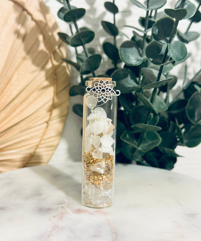 Fiole Chakra Coronal Sahasrara - Symbole de la connaissance et de la spiritualité