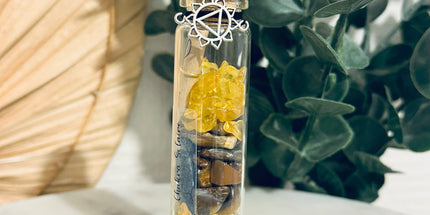 Fiole Chakra Plexus Solaire Manipura - Estime de Soi et Puissance Personnelle