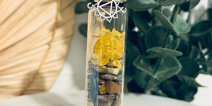 Fiole Chakra Plexus Solaire Manipura - Estime de Soi et Puissance Personnelle