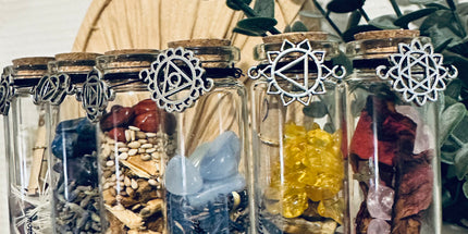 Fioles des Sept Chakras – Équilibrage Énergétique et Bien-être