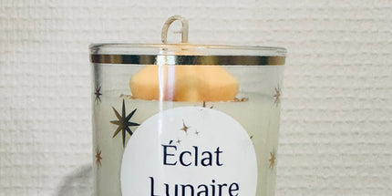 🕯️ Bougie Parfumée Éclat Lunaire - Notes fruitée, Florales, Ambrées