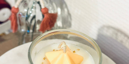 🕯️ Bougie Parfumée Éclat Lunaire - Notes fruitée, Florales, Ambrées