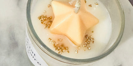 🕯️ Bougie Parfumée Éclat Lunaire - Notes fruitée, Florales, Ambrées