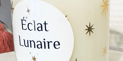 🕯️ Bougie Parfumée Éclat Lunaire - Notes fruitée, Florales, Ambrées