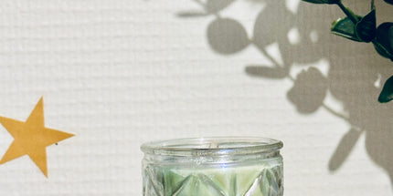 🕯️ Bougie Parfumée Interstellaire - Musc blanc & Pierre de Lune