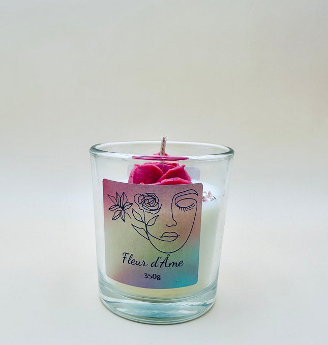 Bougie fleur de l'Âme - Collection féminin sacré