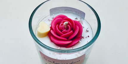Bougie fleur de l'Âme - Collection féminin sacré
