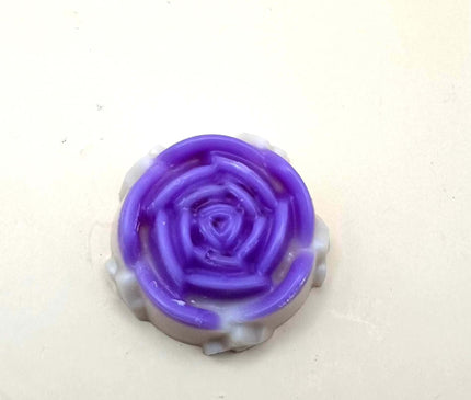 Fondant parfumé quartz rose artisanal pour amour de soi et douceur