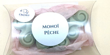 Monoï Pêche 🍑🥥☀️ Vendu par lot de 3 fondants parfumés