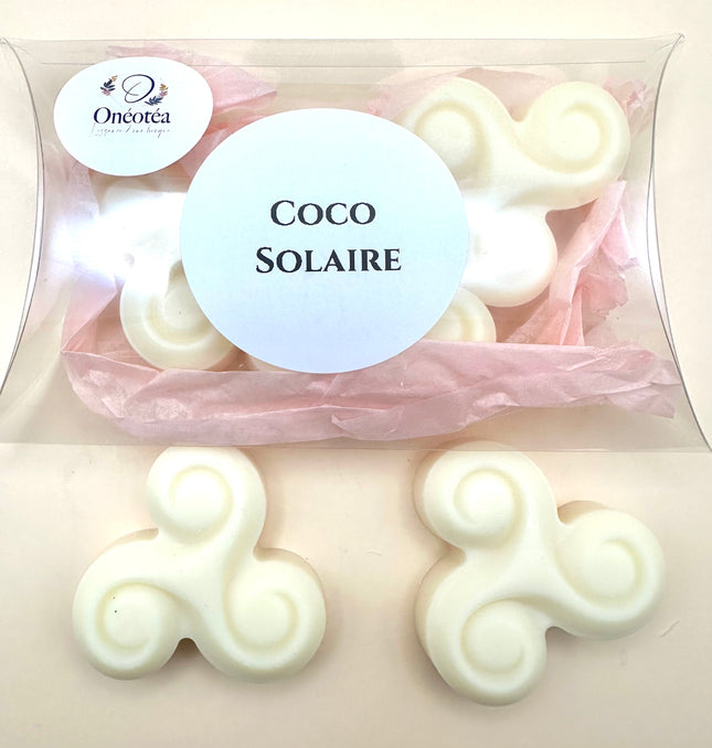 Coco Solaire 🥥  Fondant parfumé - Vendu par lot de 3