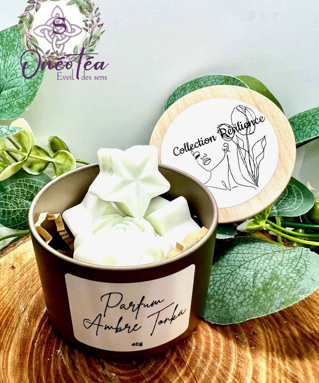 Fondants Parfumés Ambre Tonka - Résilience, Transformation et Apaisement Émotionnel