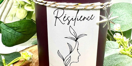 Bougie parfumée Résilience : Éveillez Votre Transformation Spirituelle