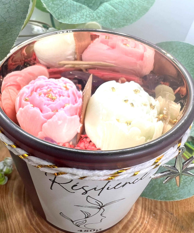 Bougie parfumée Résilience : Éveillez Votre Transformation Spirituelle