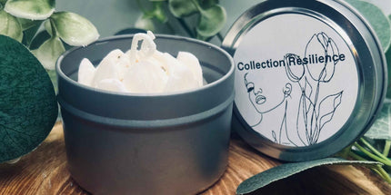 Bougie parfumée Résilience : Évoquez sérénité et force