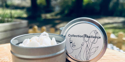 Bougie parfumée Résilience : Évoquez sérénité et force