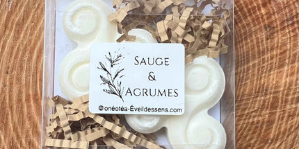 Fondant Parfumé Sauge & Agrumes - Équilibre et Énergie