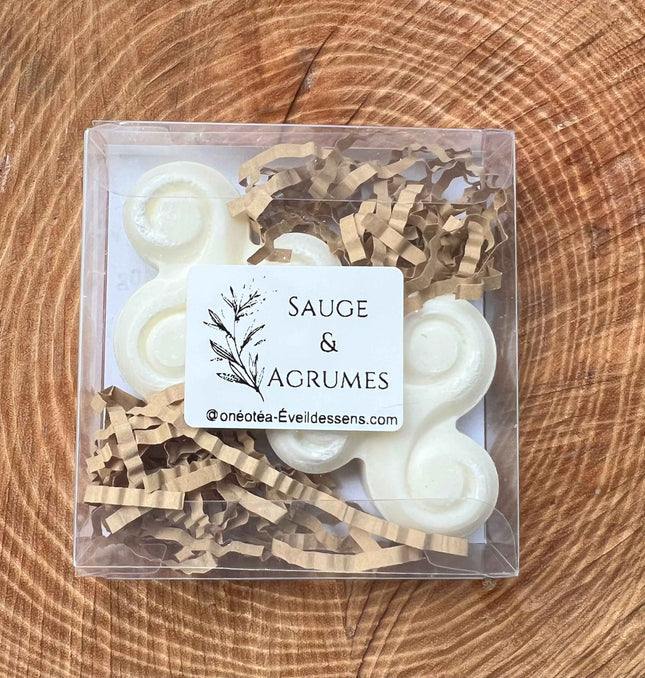 Fondant Parfumé Sauge & Agrumes - Équilibre et Énergie