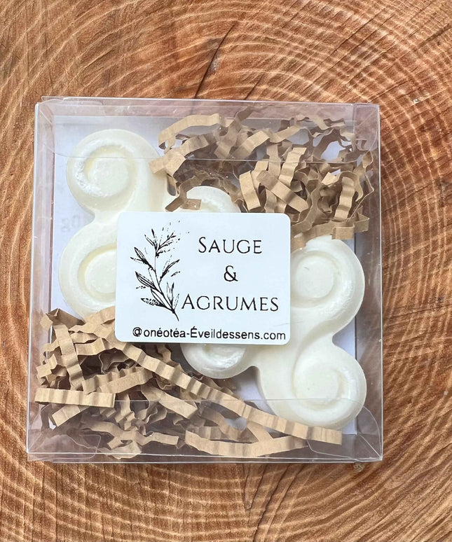 Fondant Parfumé Sauge & Agrumes - Équilibre et Énergie