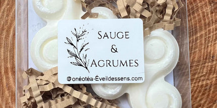 Fondant Parfumé Sauge & Agrumes - Équilibre et Énergie