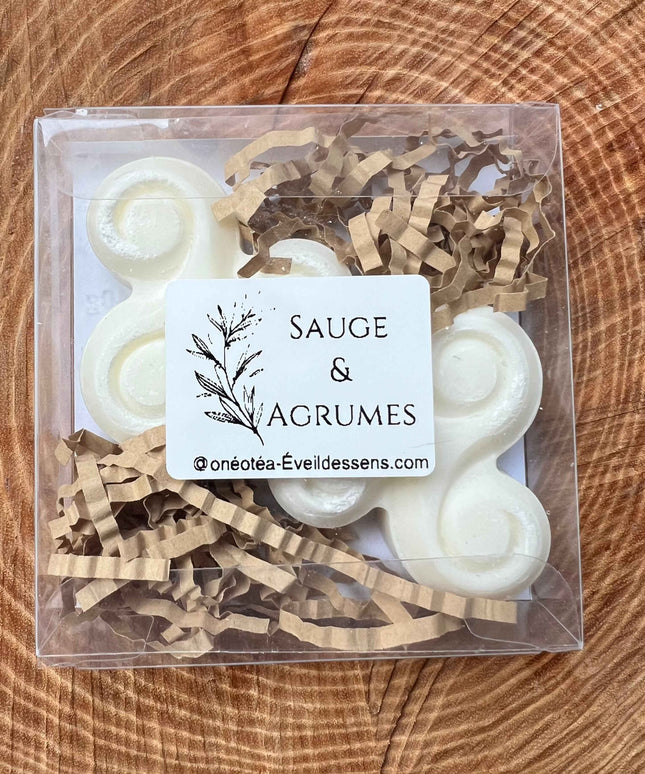 Fondant Parfumé Sauge & Agrumes - Équilibre et Énergie