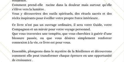 L'Écrin de La Résilience - Ouvrage pour votre développement Personnel Par Sabrina Planchez