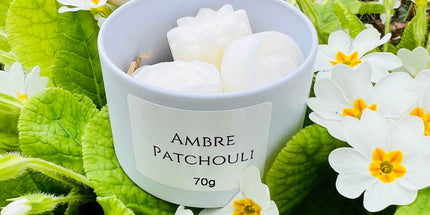 Fondants Parfumés Artisanales Ambre Patchouli - Équilibre et Sérénité