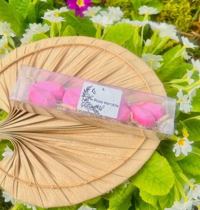Fondants artisanales parfum Rose éternelle - Élégance