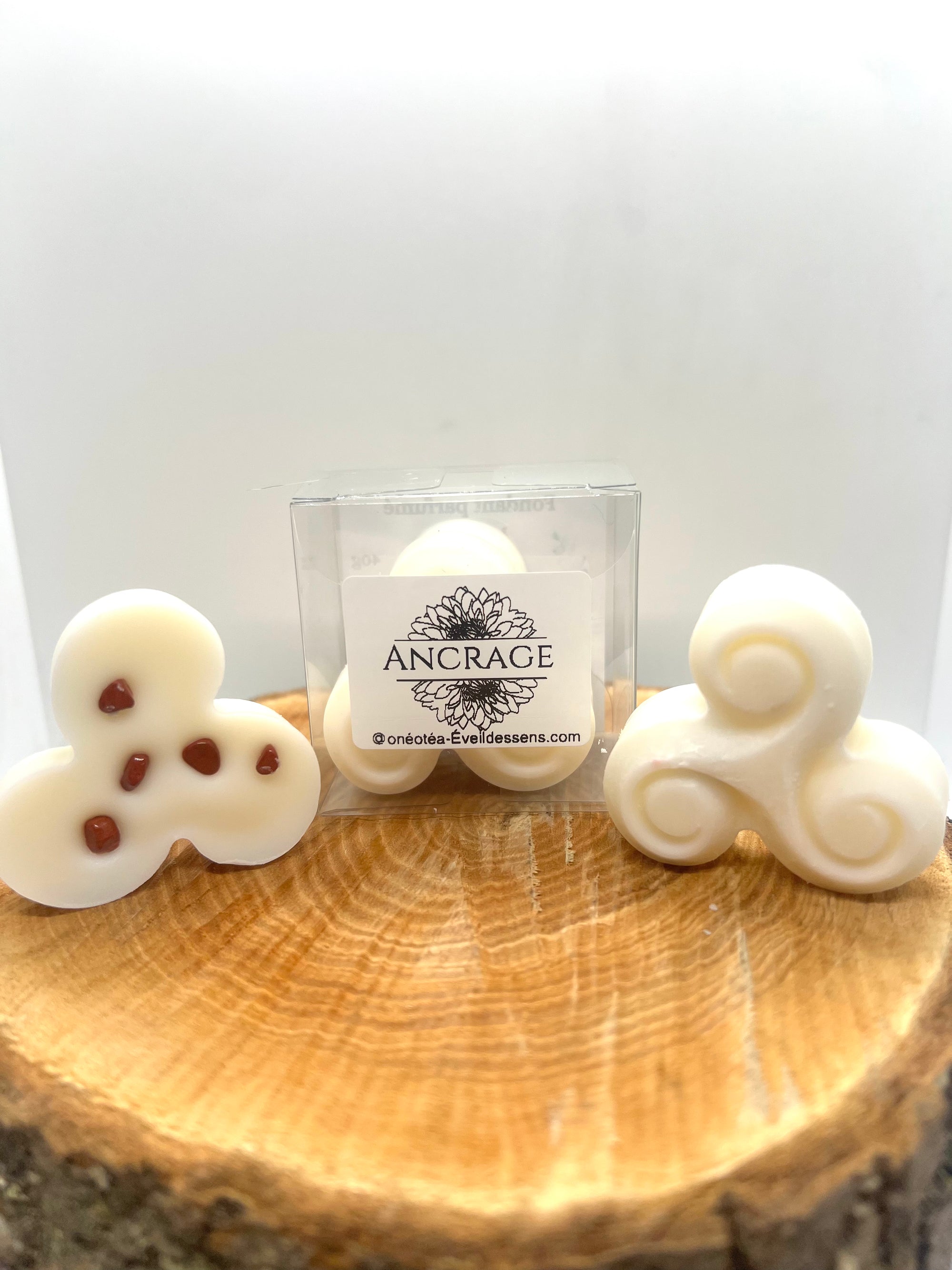 Fondants Ancrage - Bois de Gaiac - Parfum Boisé/Ambré/Cuiré - Onéotéa - Éveil des Sens