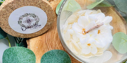 Bougie Parfumée à la douceur du Musc blanc et Ambre Patchouli