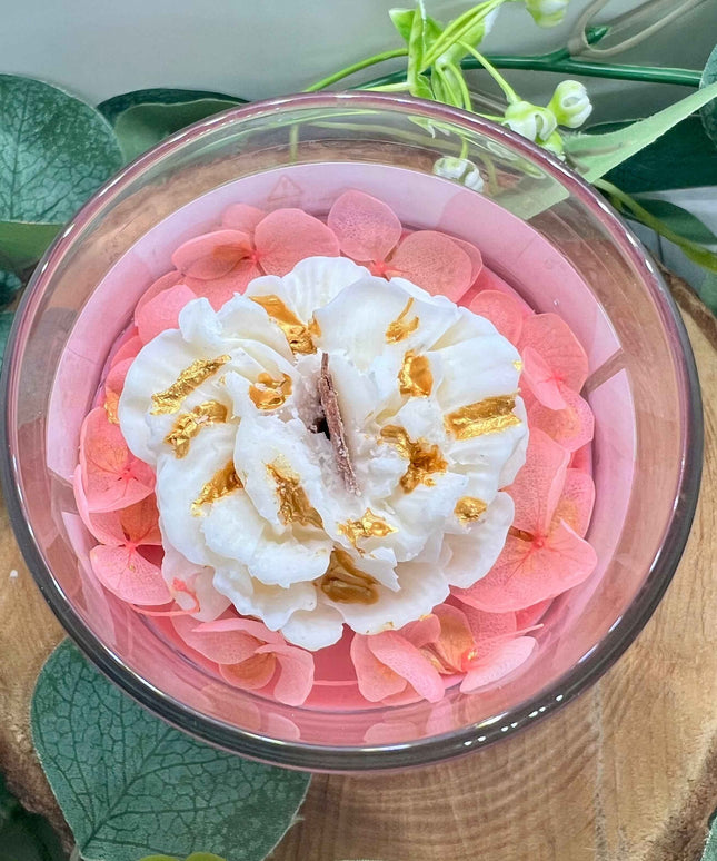 Bougie Parfumée  Ambre Patchouli & Rose éternelle