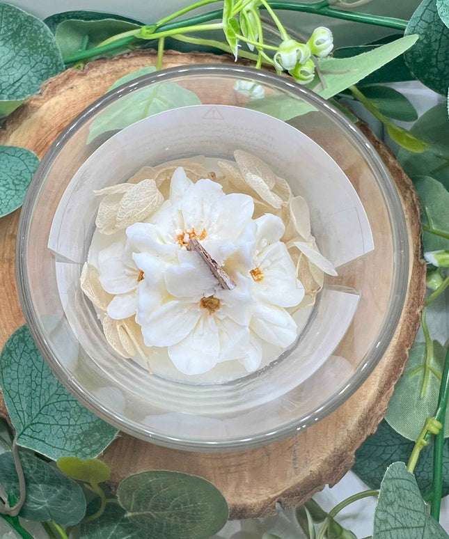 Bougie Parfumée à la douceur du Musc blanc et Ambre Patchouli