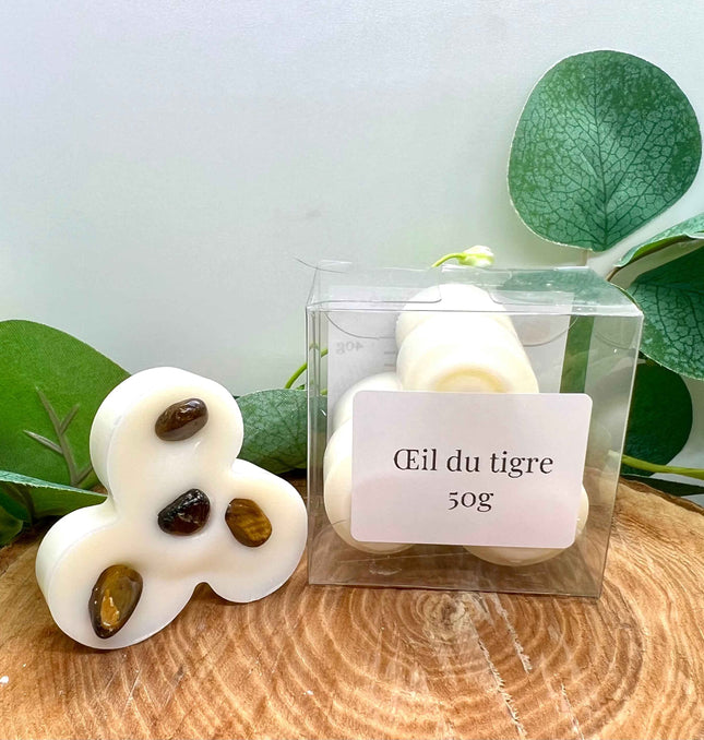 Fondants Parfumés Oeil Du Tigre - Énergie Bienfaisante & Pierre Protectrice