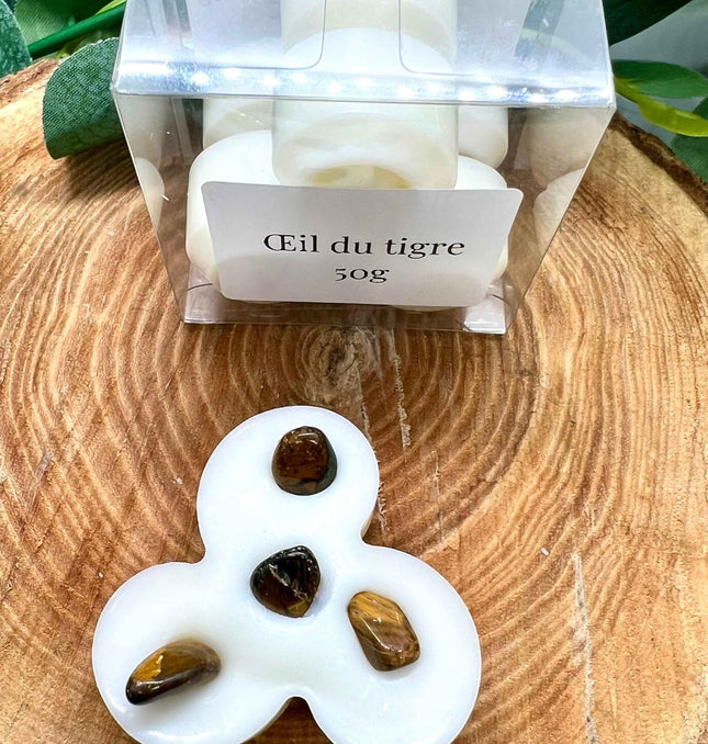 Fondants Parfumés Oeil Du Tigre - Énergie Bienfaisante & Pierre Protectrice