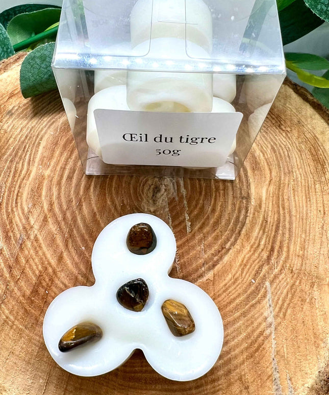 Fondants Parfumés Oeil Du Tigre - Énergie Bienfaisante & Pierre Protectrice