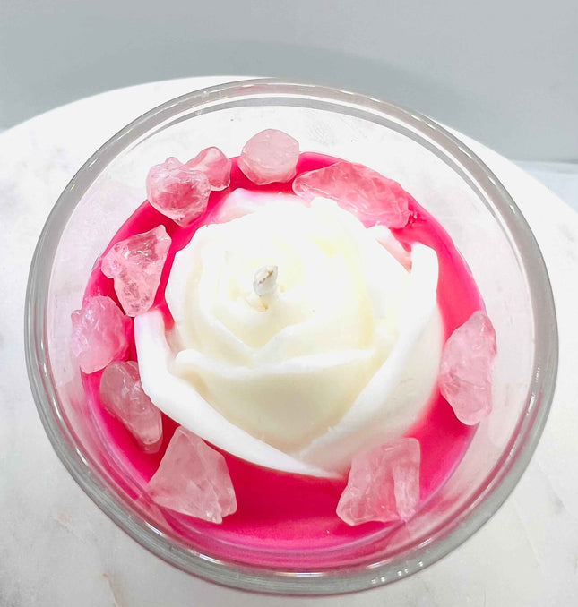 Bougie parfumée "Aura de tendresse" - Paix intérieure