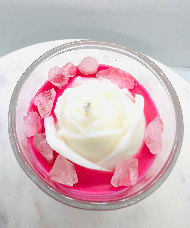 Bougie parfumée "Aura de tendresse" - Paix intérieure