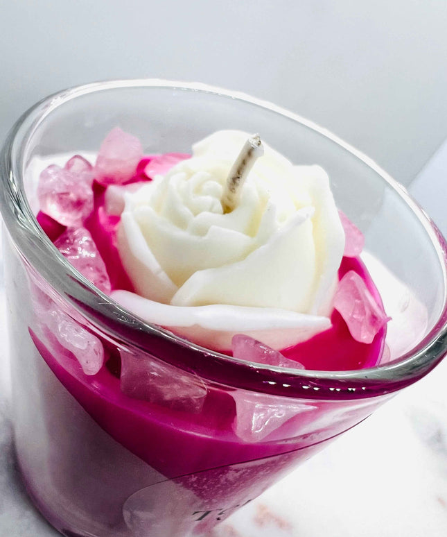 Bougie parfumée "Aura de tendresse" - Paix intérieure