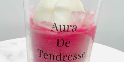 Bougie parfumée "Aura de tendresse" - Paix intérieure