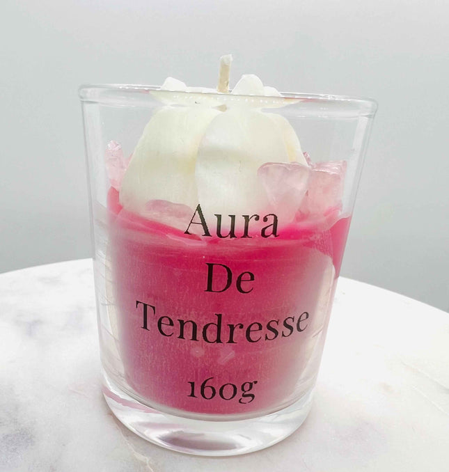 Bougie parfumée "Aura de tendresse" - Paix intérieure