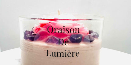Bougie Oraison de Lumière - Élégance Musquée et Orientale