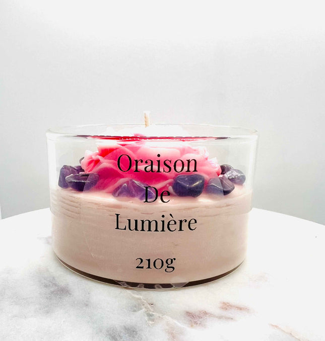 Bougie Oraison de Lumière - Élégance Musquée et Orientale