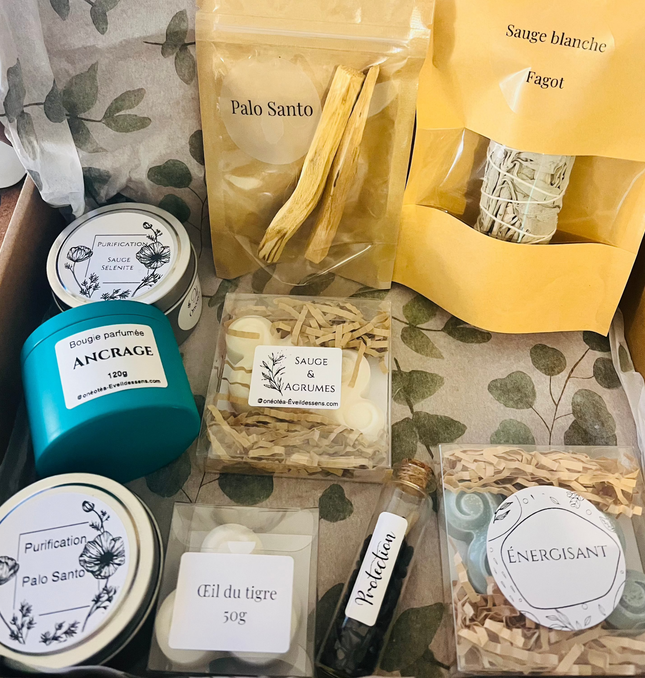 Box pour la purification et protection énergétique