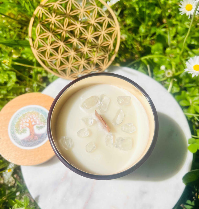 Bougie mystique Divination - Artisanale et éthique pour une atmosphère spirituelle