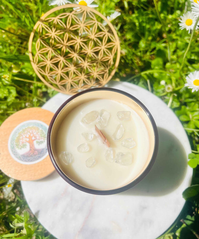 Bougie mystique Divination - Artisanale et éthique pour une atmosphère spirituelle