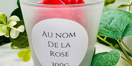Bougie parfumée "Au nom de la Rose" - Élégance intemporelle